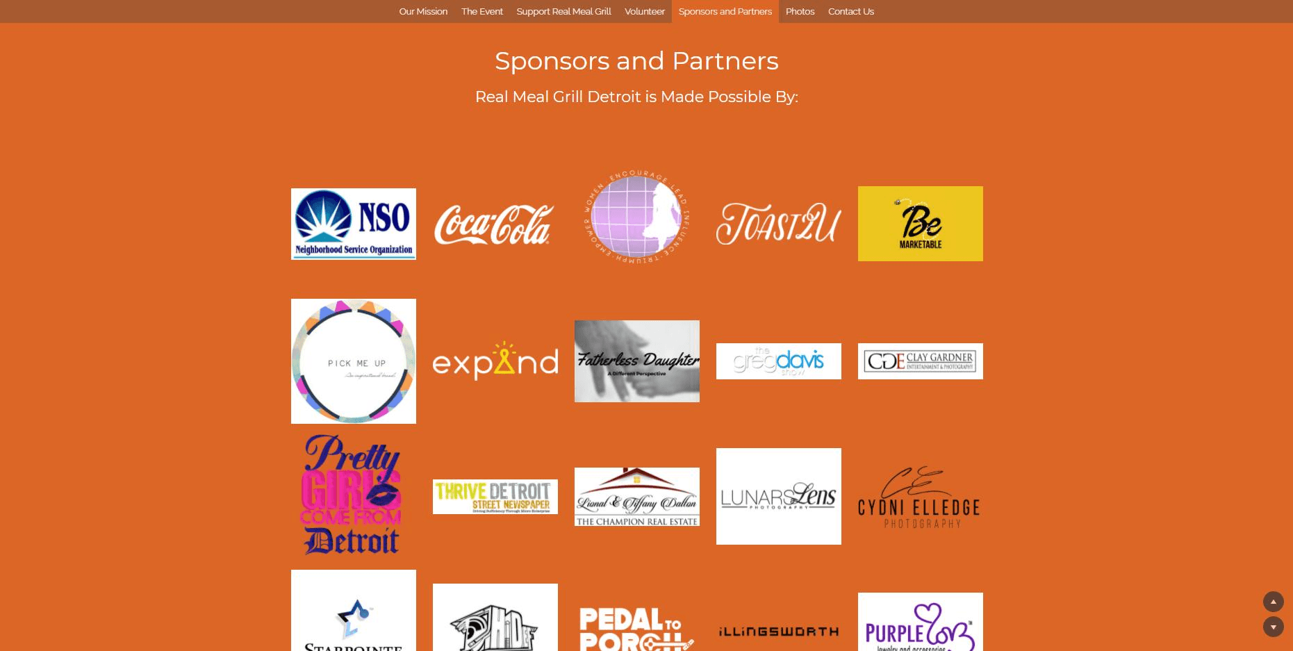 スポンサー展示の例 スポンサー展示の例